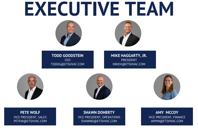 ETS Executive Team